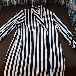 Stripped Blazer Dress